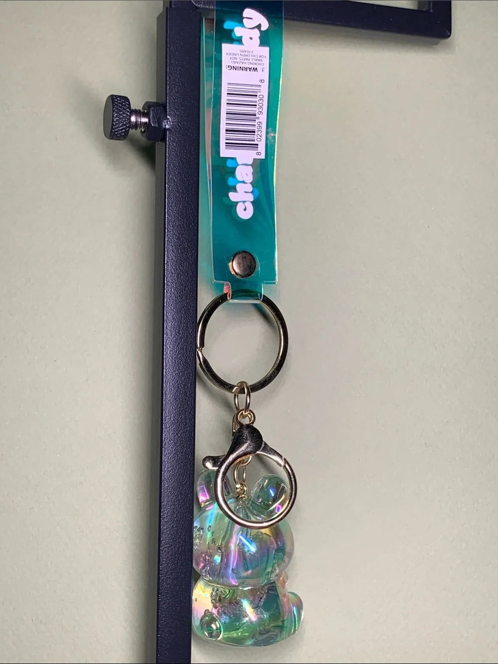Charm Buddy iridescent green